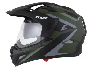 jaszmotor_webshop_cassida_tour_2.0_x-tra_cross_bukosisak_felnyithato_plexivel_es_napszemuveggel,_pinlock_elokeszitessel_(matt_zold-szurke-fekete) galéria