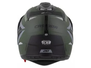 jaszmotor_webshop_cassida_tour_2.0_x-tra_cross_bukosisak_felnyithato_plexivel_es_napszemuveggel,_pinlock_elokeszitessel_(matt_zold-szurke-fekete) galéria