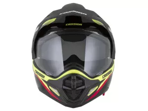 jaszmotor_webshop_cassida_tour_2.0_x-tra_cross_bukosisak_felnyithato_plexivel_es_napszemuveggel,_pinlock_elokeszitessel_(matt_fekete-sarga-piros) galéria