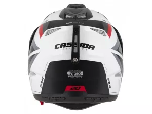 jaszmotor_webshop_cassida_tour_2.0_x-tra_cross_bukosisak_felnyithato_plexivel_es_napszemuveggel,_pinlock_elokeszitessel_(matt_fekete-feher-piros) galéria