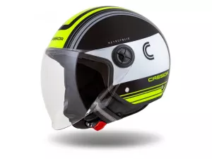 jaszmotor_webshop_cassida_handy_metropolis_nyitott_bukosisak_(fekete-feher-sarga) galéria