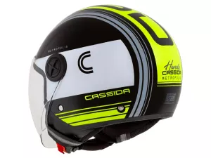 jaszmotor_webshop_cassida_handy_metropolis_nyitott_bukosisak_(fekete-feher-sarga) galéria