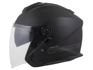 jaszmotor_webshop_cassida_jet_tech_2.0_solid_nyitott_bukosisak_napszemuveggel_(matt_fekete) galéria