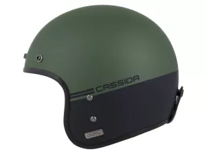 jaszmotor_webshop_cassida_eso_super_hooligan_nyitott_bukosisak_(zold-matt_fekete) galéria