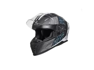 jaszmotor_webshop_horn_hirs_zart_bukosisak_napszemuveggel_es_pinlock_elokeszitessel_(matt_fekete_-_szurke_-_kek) galéria