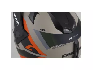 jaszmotor_webshop_cassida_tour_2.0_x-tra_cross_bukosisak_felnyithato_plexivel_es_napszemuveggel,_pinlock_elokeszitessel_(matt_fekete-szurke-narancssarga) galéria