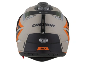 jaszmotor_webshop_cassida_tour_2.0_x-tra_cross_bukosisak_felnyithato_plexivel_es_napszemuveggel,_pinlock_elokeszitessel_(matt_fekete-szurke-narancssarga) galéria