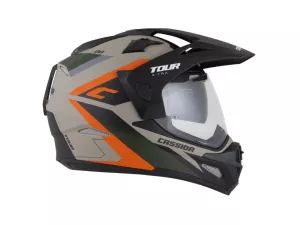 jaszmotor_webshop_cassida_tour_2.0_x-tra_cross_bukosisak_felnyithato_plexivel_es_napszemuveggel,_pinlock_elokeszitessel_(matt_fekete-szurke-narancssarga) galéria