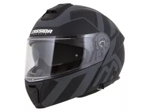 jaszmotor_webshop_cassida_modulo_2.1_profile_felnyithato_bukosisak_napszemuveggel_+_pinlock_elokeszitessel_(matt_fekete_-_szurke) galéria