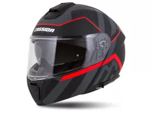 jaszmotor_webshop_cassida_modulo_2.1_profile_felnyithato_bukosisak_napszemuveggel_+_pinlock_elokeszitessel_(matt_fekete_-_szurke_-_piros) galéria