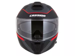 jaszmotor_webshop_cassida_modulo_2.1_profile_felnyithato_bukosisak_napszemuveggel_+_pinlock_elokeszitessel_(matt_fekete_-_szurke_-_piros) galéria