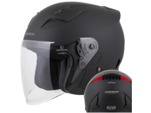 jaszmotor_webshop_cassida_reflex_2.0_nyitott_bukosisak_(matt_fekete) galéria