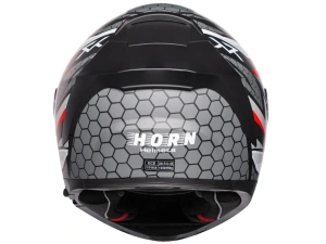 jaszmotor_webshop_horn_h831_viper_zart_bukosisak_beepitett_napszemuveggel_(matt_szurke-fekete-piros) galéria