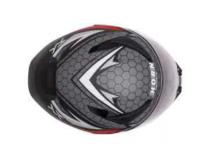 jaszmotor_webshop_horn_h831_viper_zart_bukosisak_beepitett_napszemuveggel_(matt_szurke-fekete-piros) galéria