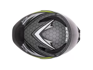 jaszmotor_webshop_horn_h831_viper_zart_bukosisak_beepitett_napszemuveggel_(matt_szurke-fekete-sarga) galéria