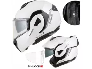 jaszmotor_webshop_cassida_multiflip_solid_felnyithato_bukosisak_napszemuveggel_+_ajandek_pinlock_lencse_(feher) galéria