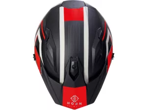 jaszmotor_webshop_horn_multi-x_leveheto_Állreszes_bukosisak_(matt_fekete_-_szurke_-_piros) galéria