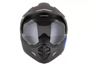 jaszmotor_webshop_cassida_tour_2.0_crew_cross_bukosisak_felnyithato_plexivel_es_napszemuveggel,_pinlock_elokeszitessel_(matt_fekete-kek) galéria