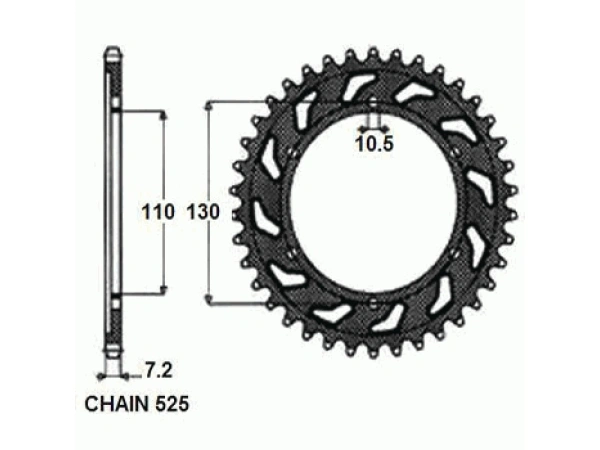 jaszmotor_webshop_lanckerek_hatso_sunstar_sunr1-4474-43_(525_-_43_fogas) galéria