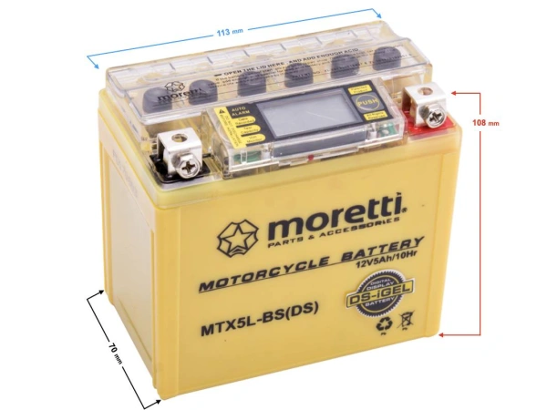 jaszmotor_webshop_akkumulator_12v_5ah_zseles,_agm,_kijelzovel_(mtx5l-bs) galéria