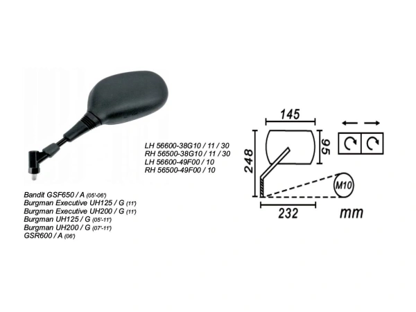 jaszmotor_webshop_tukor_bal_suzuki_bandit650_burgman_125_200_(jobb_menettel)_-_power_force galéria