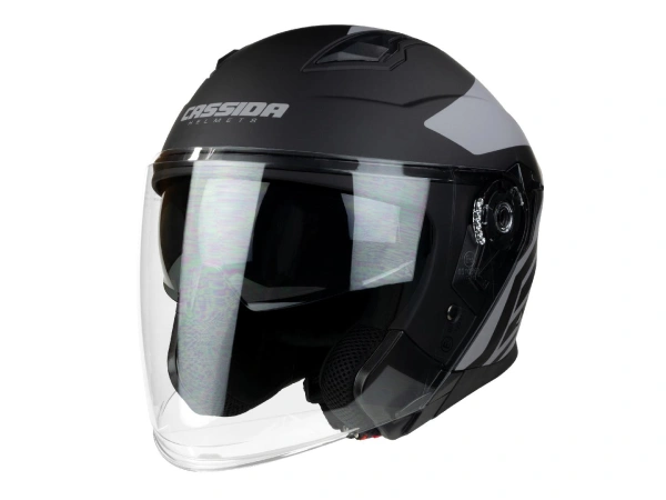 jaszmotor_webshop_cassida_jet_tech_corso_nyitott_bukosisak_napszemuveggel_(matt_fekete-szurke) galéria