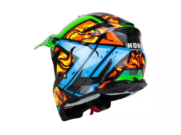 jaszmotor_webshop_horn_h303_enduro_cross_bukosisak_(zold-sarga-kek) galéria