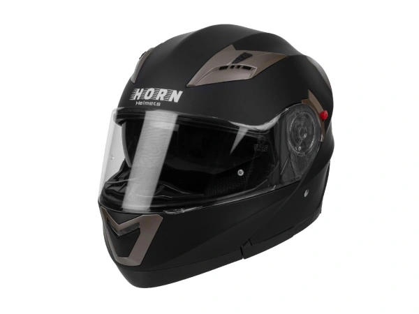 jaszmotor_webshop_horn_h925_matt_fekete_felnyithato_bukosisak_napszemuveggel galéria