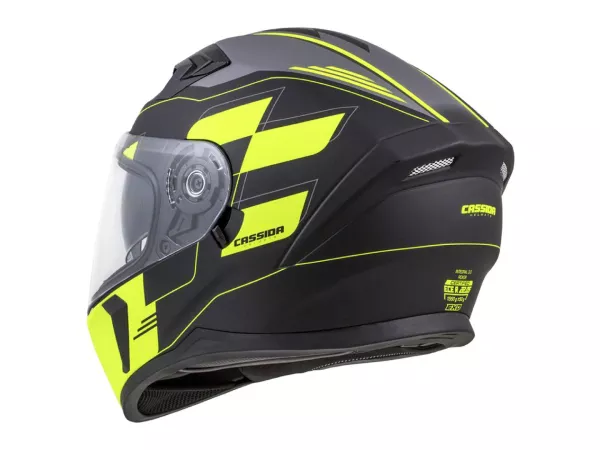 jaszmotor_webshop_cassida_integral_3.0_roxor_zart_bukosisak_napszemuveggel,_pinlock_elokeszitessel_+_ajandek_sotetitett_plexi_(matt_fekete-sarga) galéria