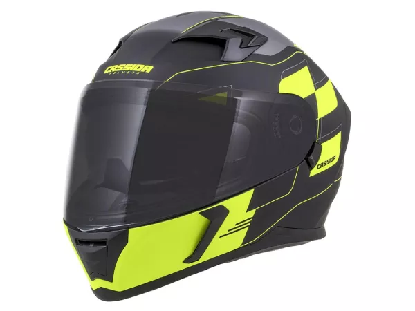 jaszmotor_webshop_cassida_integral_3.0_roxor_zart_bukosisak_napszemuveggel,_pinlock_elokeszitessel_+_ajandek_sotetitett_plexi_(matt_fekete-sarga) galéria