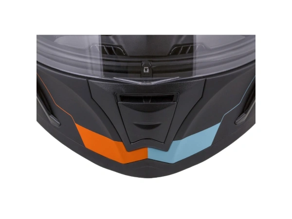 jaszmotor_webshop_cassida_integral_3.0_turbohead_zart_bukosisak_napszemuveggel,_pinlock_elokeszitessel_+_ajandek_sotetitett_plexi_(matt_fekete-narancs-kek) galéria