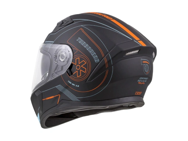 jaszmotor_webshop_cassida_integral_3.0_turbohead_zart_bukosisak_napszemuveggel,_pinlock_elokeszitessel_+_ajandek_sotetitett_plexi_(matt_fekete-narancs-kek) galéria