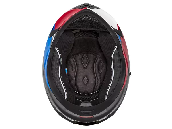 jaszmotor_webshop_cassida_integral_3.0_drift_zart_bukosisak_napszemuveggel,_pinlock_elokeszitessel_+_ajandek_sotetitett_plexi(fekete-kek-piros) galéria