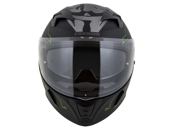 jaszmotor_webshop_cassida_integral_3.0_hack_zart_bukosisak_napszemuveggel,_pinlock_elokeszitessel_+_ajandek_sotetitett_plexi_(matt_fekete-zold) galéria