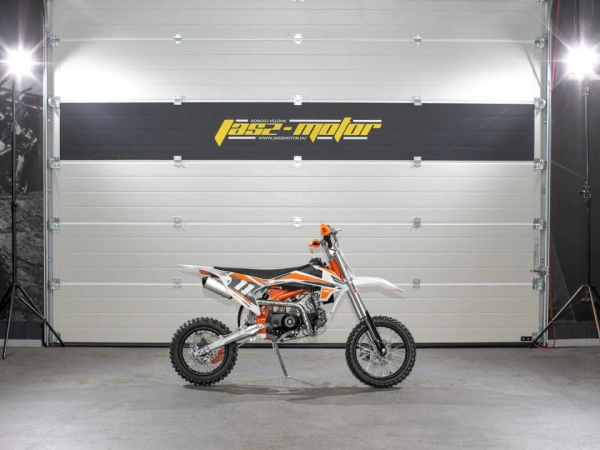 jaszmotor_webshop_highper_db608_125_automatický_motor_pre_športové_biky_cross_14"-12"_kolesá_(Nové)_-_biela-oranžovo-sivá galéria