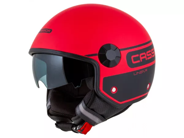 jaszmotor_webshop_cassida_handy_plus_linear_nyitott_bukosisak_(matt_piros-fekete) galéria