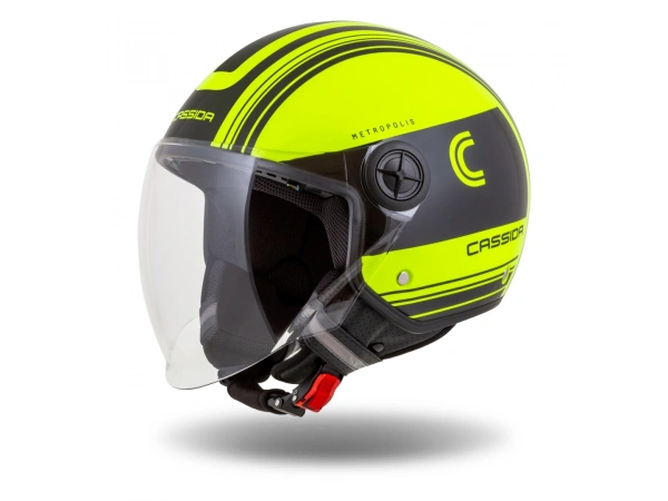 jaszmotor_webshop_cassida_handy_metropolis_safety_nyitott_bukosisak_(citromsarga-fekete) galéria