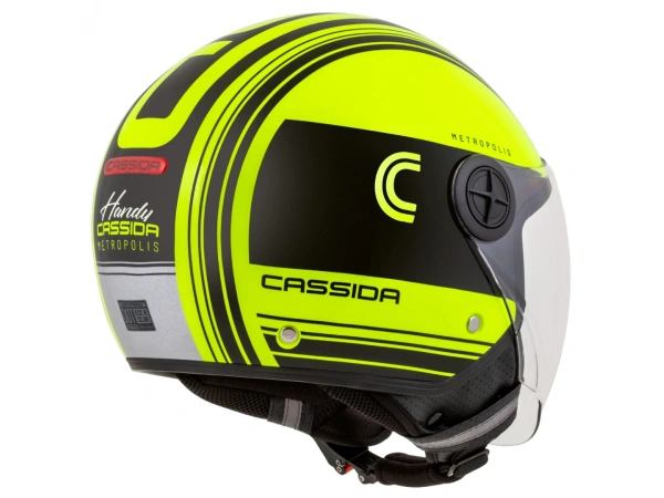 jaszmotor_webshop_cassida_handy_metropolis_safety_nyitott_bukosisak_(citromsarga-fekete) galéria