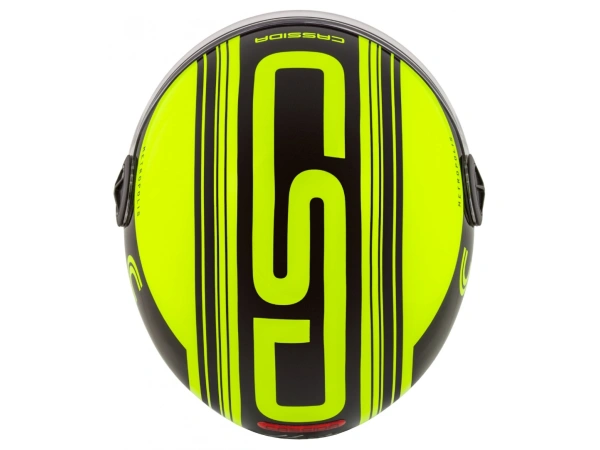 jaszmotor_webshop_cassida_handy_metropolis_safety_nyitott_bukosisak_(citromsarga-fekete) galéria