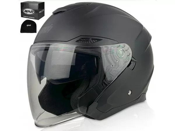 jaszmotor_webshop_naxa_s30-b_nyitott_bukosisak_napszemuveggel_(matt_fekete) galéria