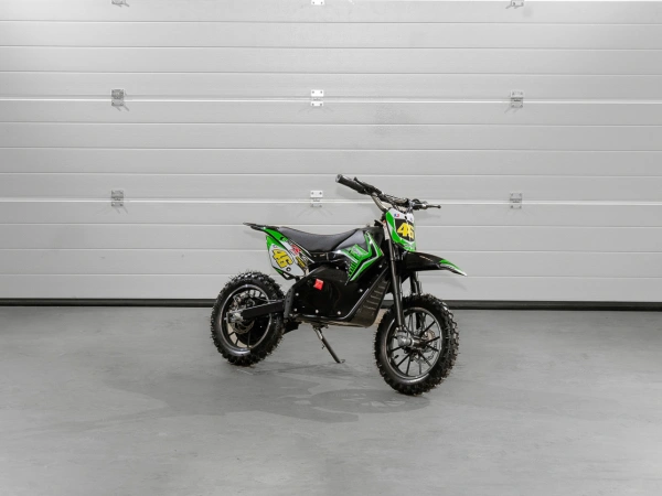 jaszmotor_webshop_highper_hp110e-a_elektromos_gyerek_pocket_cross_motor_(Új)_-_zold-fekete galéria