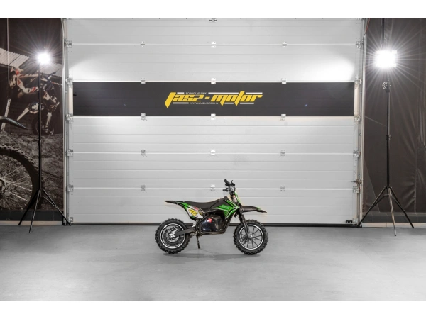 jaszmotor_webshop_highper_hp110e-a_elektromos_gyerek_pocket_cross_motor_(Új)_-_zold-fekete galéria