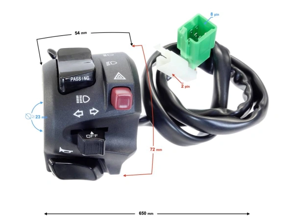 jaszmotor_webshop_kormanykapcsolo_bal_voge_sr125 galéria