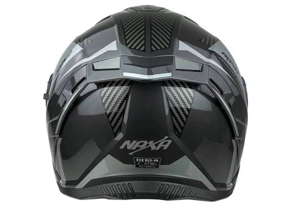 jaszmotor_webshop_naxa_f32-g_zart_bukosisak_napszemuveggel_+_ajandek_pinlock_lencse_(fekete-szurke) galéria