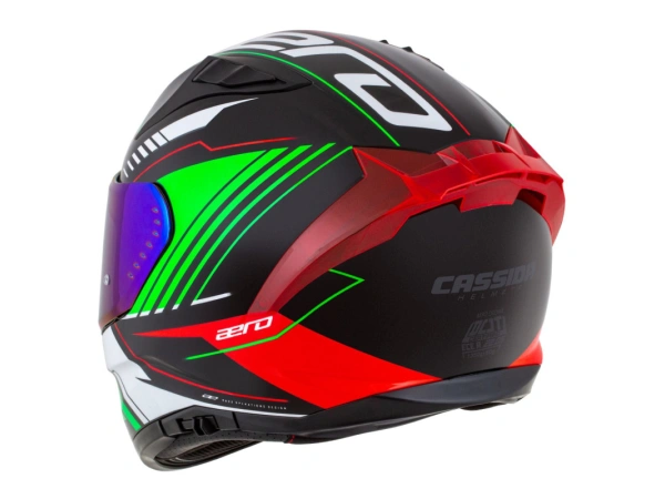 jaszmotor_webshop_cassida_aero_drome_zart_bukosisak_napszemuveggel,_pinlock_elokeszitessel_+_ajandek_kek_tukros_plexi_(matt_fekete-zold) galéria