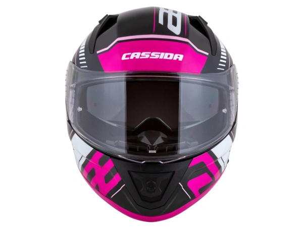 jaszmotor_webshop_cassida_aero_drome_zart_bukosisak_napszemuveggel,_pinlock_elokeszitessel_+_ajandek_sotetitett_plexi_(matt_fekete-rozsaszin) galéria