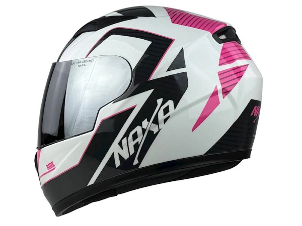 jaszmotor_webshop_naxa_f34-e_zart_gyerek_bukosisak_ezust_tukros_plexivel_(fekete-feher-rozsaszin) galéria