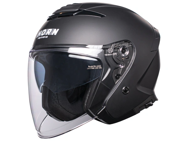 jaszmotor_webshop_horn_655_jet_nyitott_bukosisak_napszemuveggel_(matt_fekete) galéria