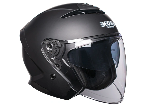 jaszmotor_webshop_horn_655_jet_nyitott_bukosisak_napszemuveggel_(matt_fekete) galéria