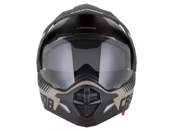 jaszmotor_webshop_cassida_tour_2.0_dual_cross_bukosisak_felnyithato_plexivel_es_napszemuveggel,_pinlock_elokeszitessel_(matt_fekete-homok) galéria